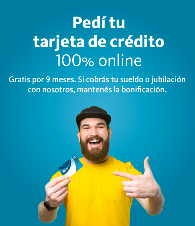 Conocé las tarjetas de crédito del Banco Nación.